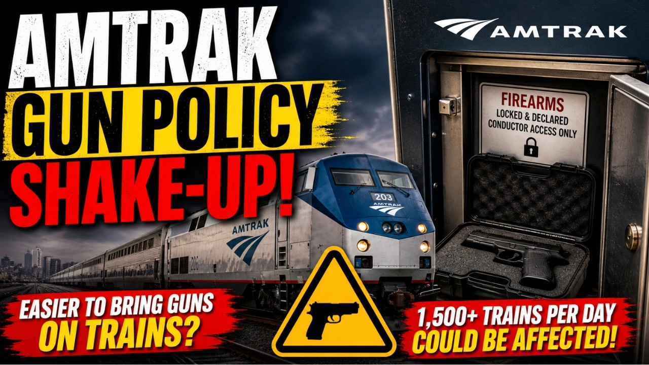 BREAKING: Amtrak Moves to Expand Guns on Trains
