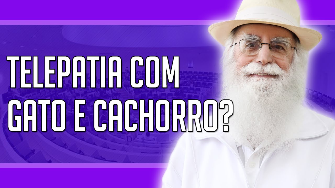 Waldo Vieira - Telepatia com Gato, Cachorro e Conversa com João de Barro e Macaco |#Conscienciologia