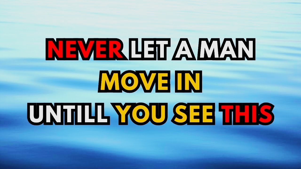 Senior Women Over 60: Never Move In With a Man Until You See These 5 Signs