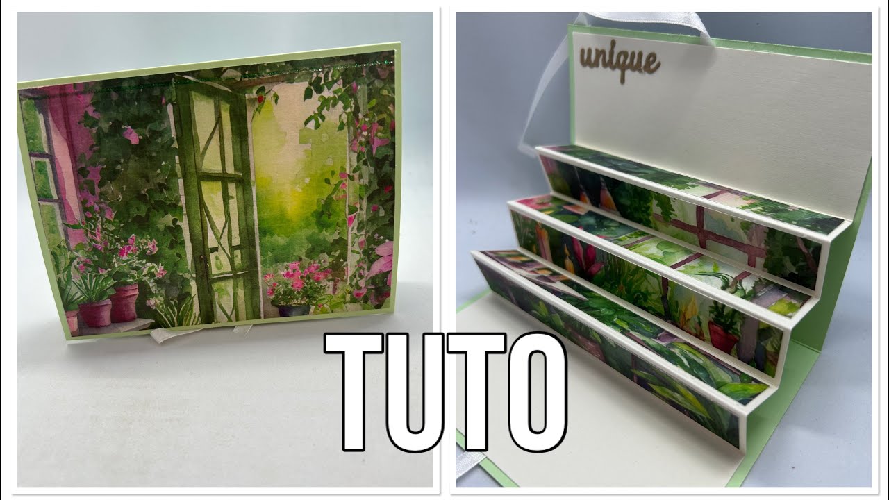 TUTO carte POP UP facile // 100% action