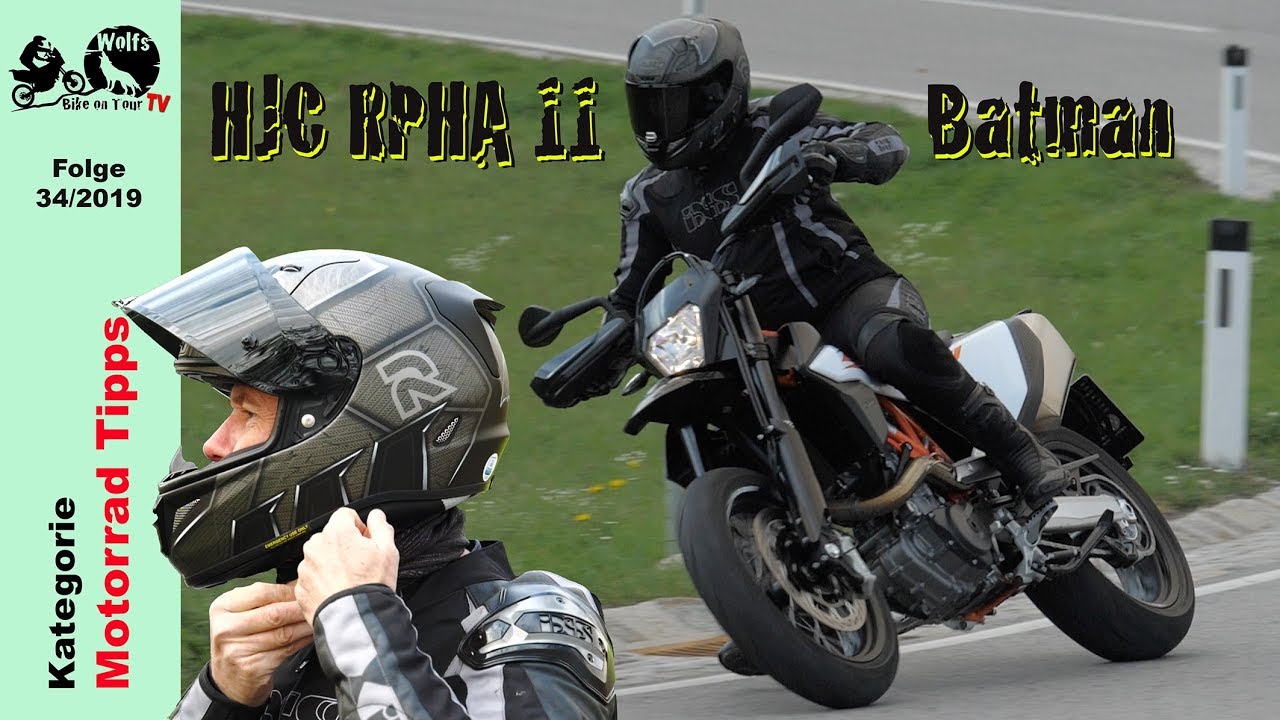 HJC RPHA 11 Batman | Mein neuer Sport-Helm