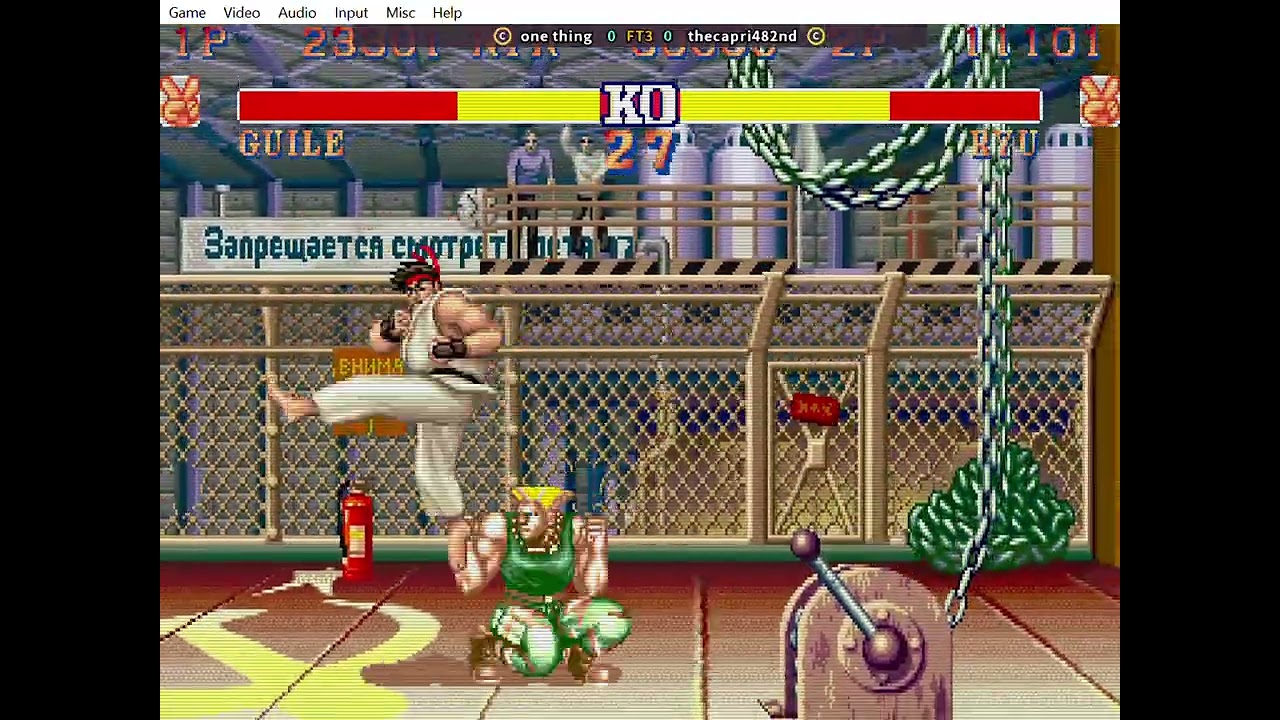 STREET FIGHTER 2 - FT2 - ONETHING (P1) VS THECAPRI482ND (P2)