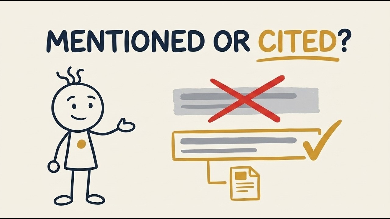 How to Get Cited by AI Search, Not Just Mentioned (2026)