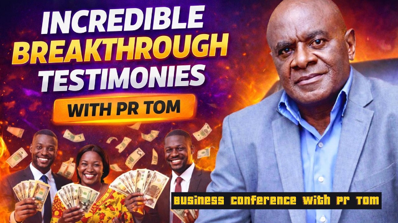Business Breakthroughs! Powerful Testimonies After Pr Tom’s Conference