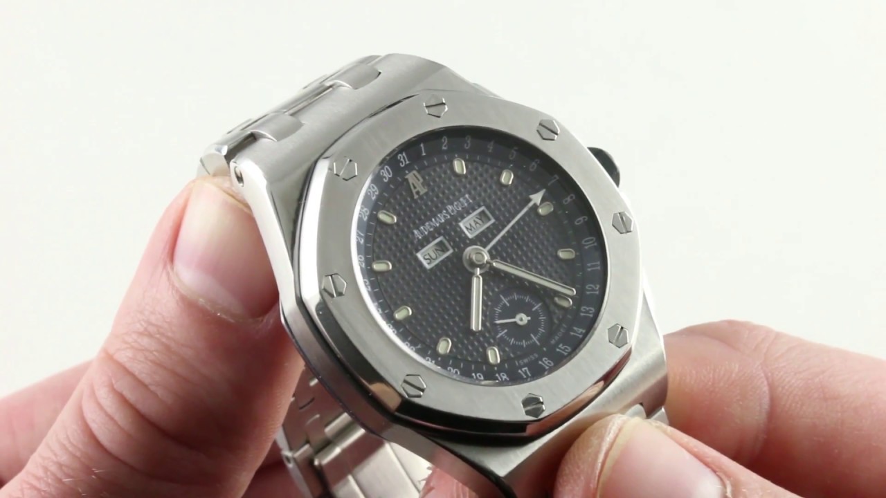 Audemars Piguet Royal Oak Offshore Full Calendar 25807ST.O.1010ST.01 Luxury Watch Review