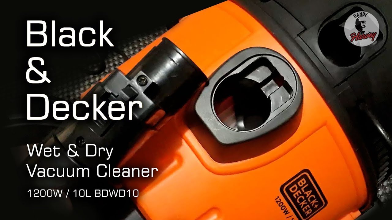 Black and Decker Wet and Dry Vacuum Cleaner - Unboxing and Demo | 1200W/10 BDWD10
