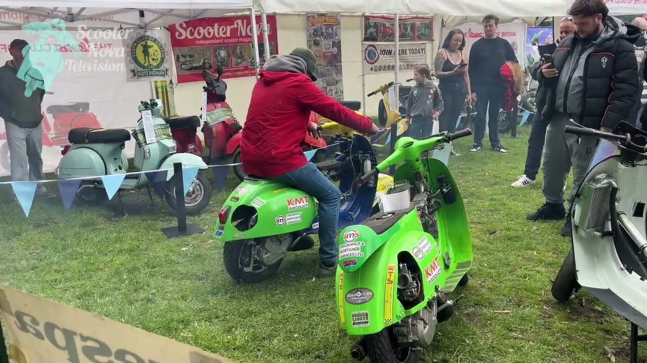 Vespa 80th Anniversary at Nottingham Motor Show 2026