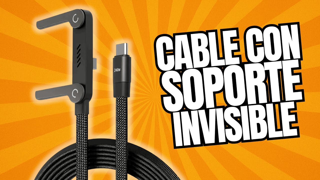 Encontre el Cable de Carga mas Original y Resistente de Todos
