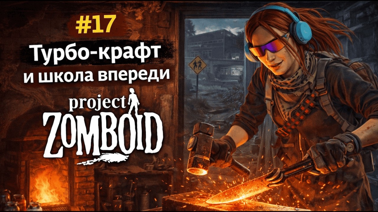 Зимуем♥Ангелина♥Project Zomboid | 42 S01E17