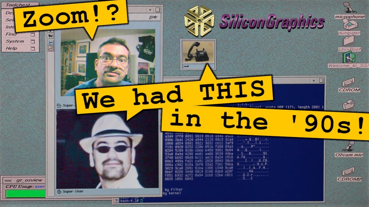 SGI InPerson: The &rsquo;90s Tried Video Chat ... on IRIX Workstations!