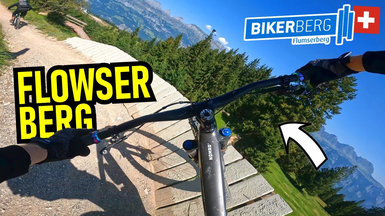 BIKERBERG FLUMSERBERG Blue Salamander Flowline 🔵 Full Run / Mountainbike MTB Schweiz