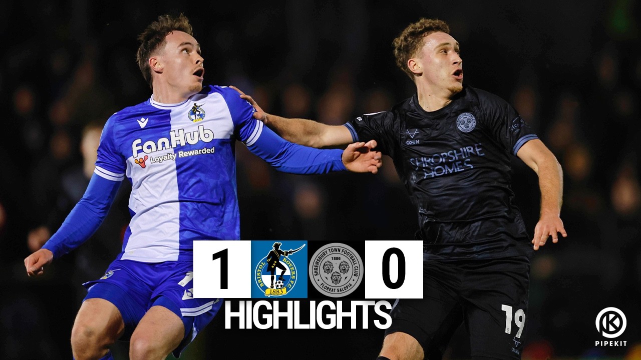 Bristol Rovers v Shrewsbury Town Highlights