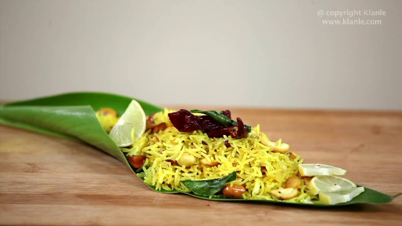 Lemon Rice - VCookVeg
