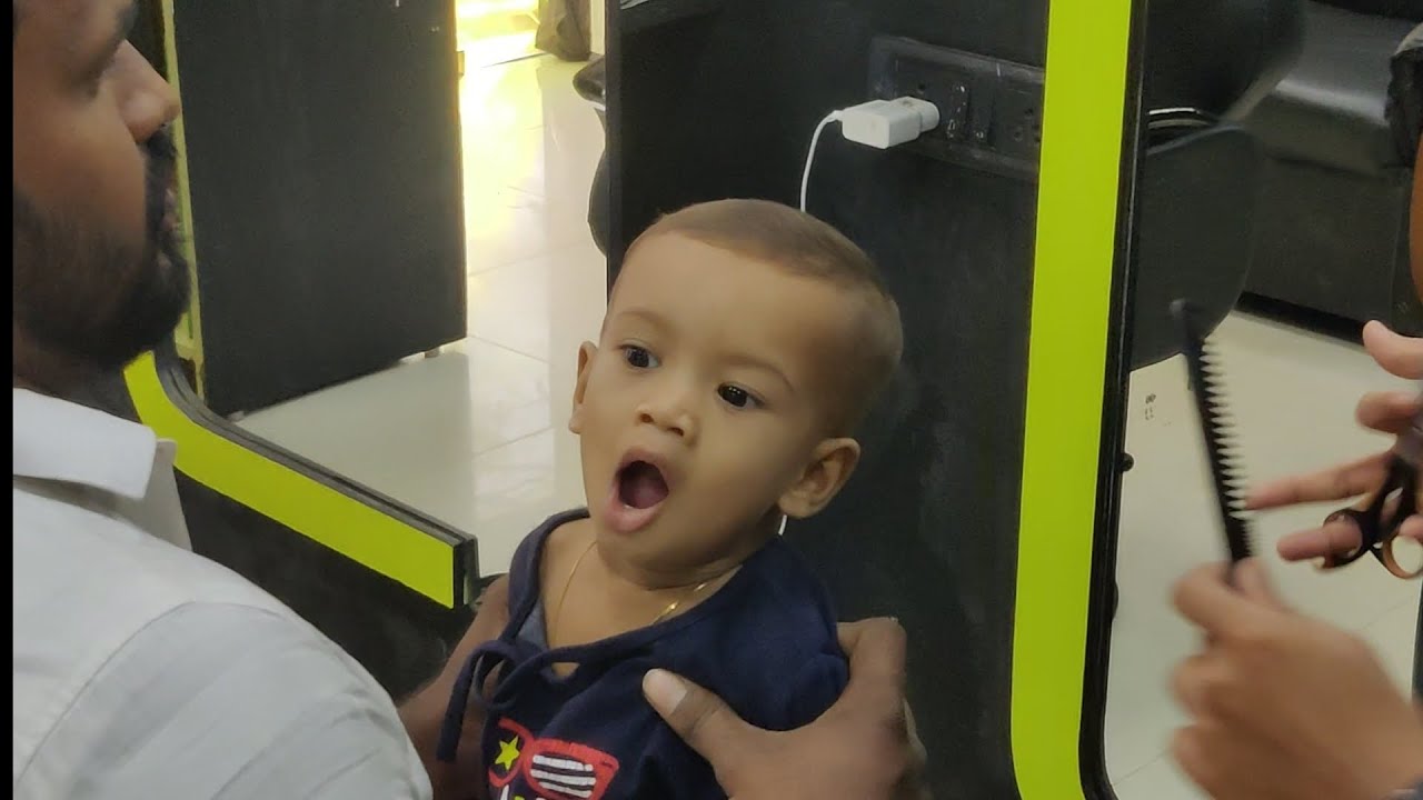 baby jasper first time haircut | baby jasper