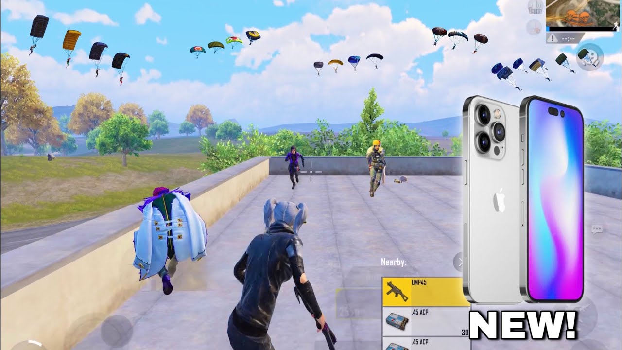 New Device😍 iPHONE 14 PRO MAX🔥 PUBG Mobile