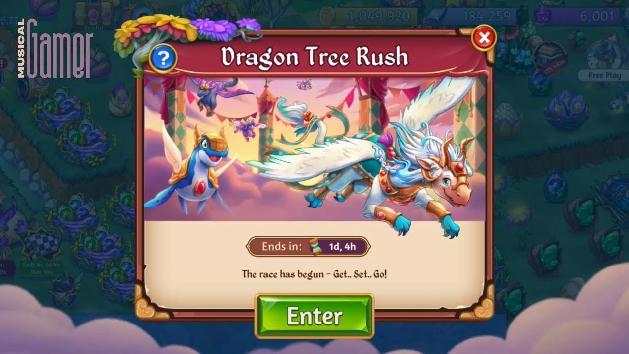 Merge Dragons Dragon Tree Rush