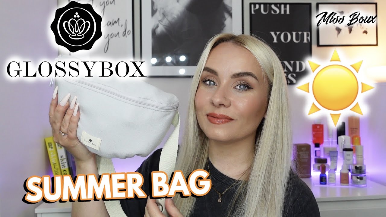 GLOSSYBOX SUMMER BAG 2023 UNBOXING LIMITED EDITION ☀️  MISS BOUX
