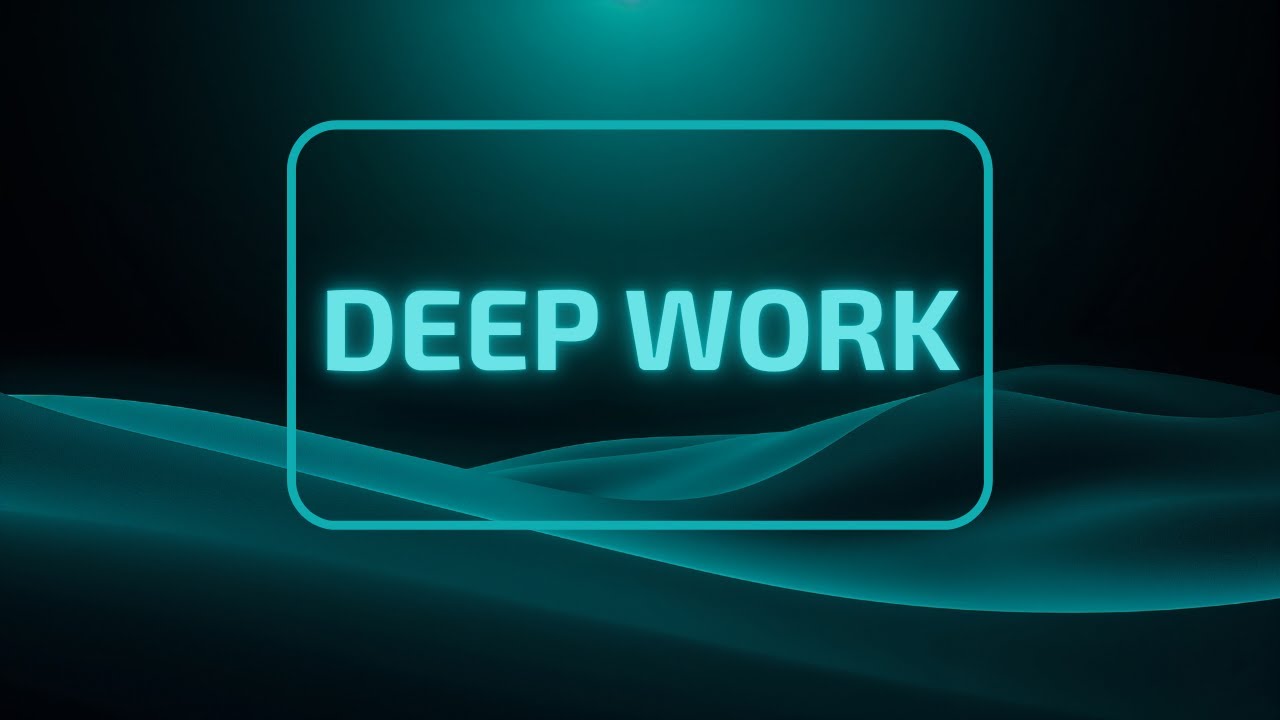Deep Work Focus | Intense Concentration Mix – 3-Hour Productivity Session