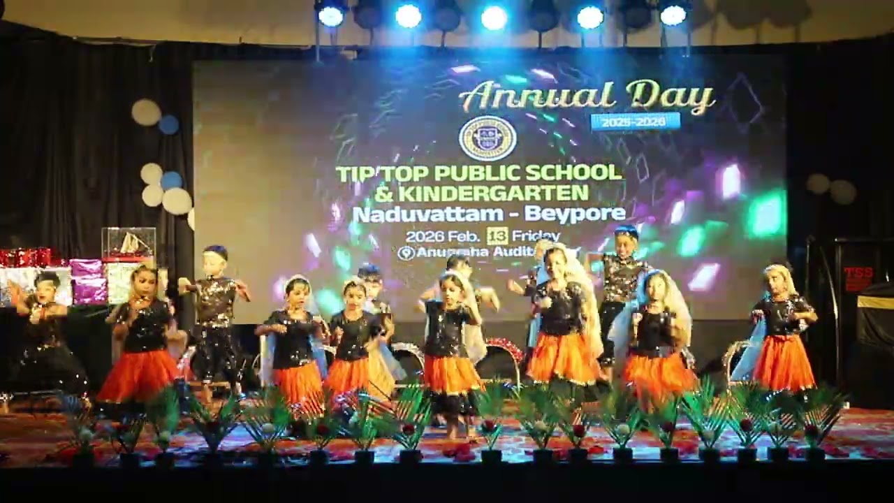 CINEMATIC DANCE | 2K26 Annual Day Celebration |Tip Top Public School & Kindergarten