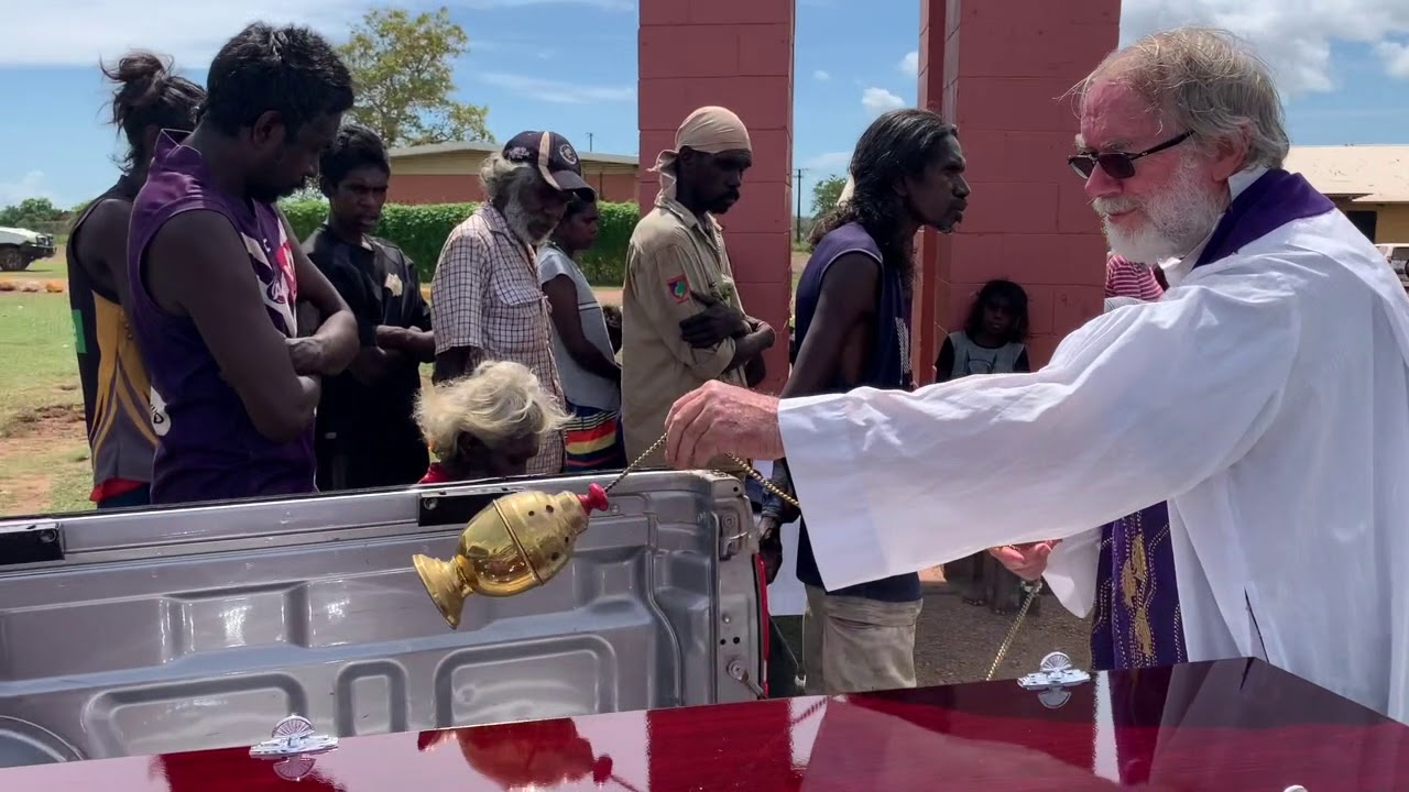 Br Ted Merritt Burial Wadeye