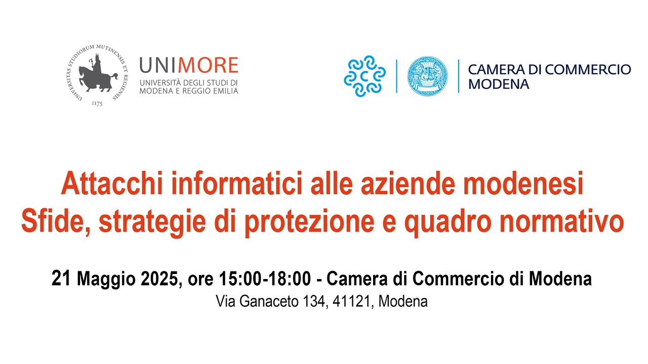 Attacchi informatici alle aziende modenesi: Sfide, strategie di protezione e quadro normativo