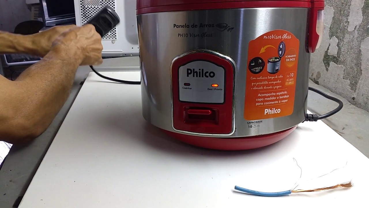 Panela Philco , não liga causa ?