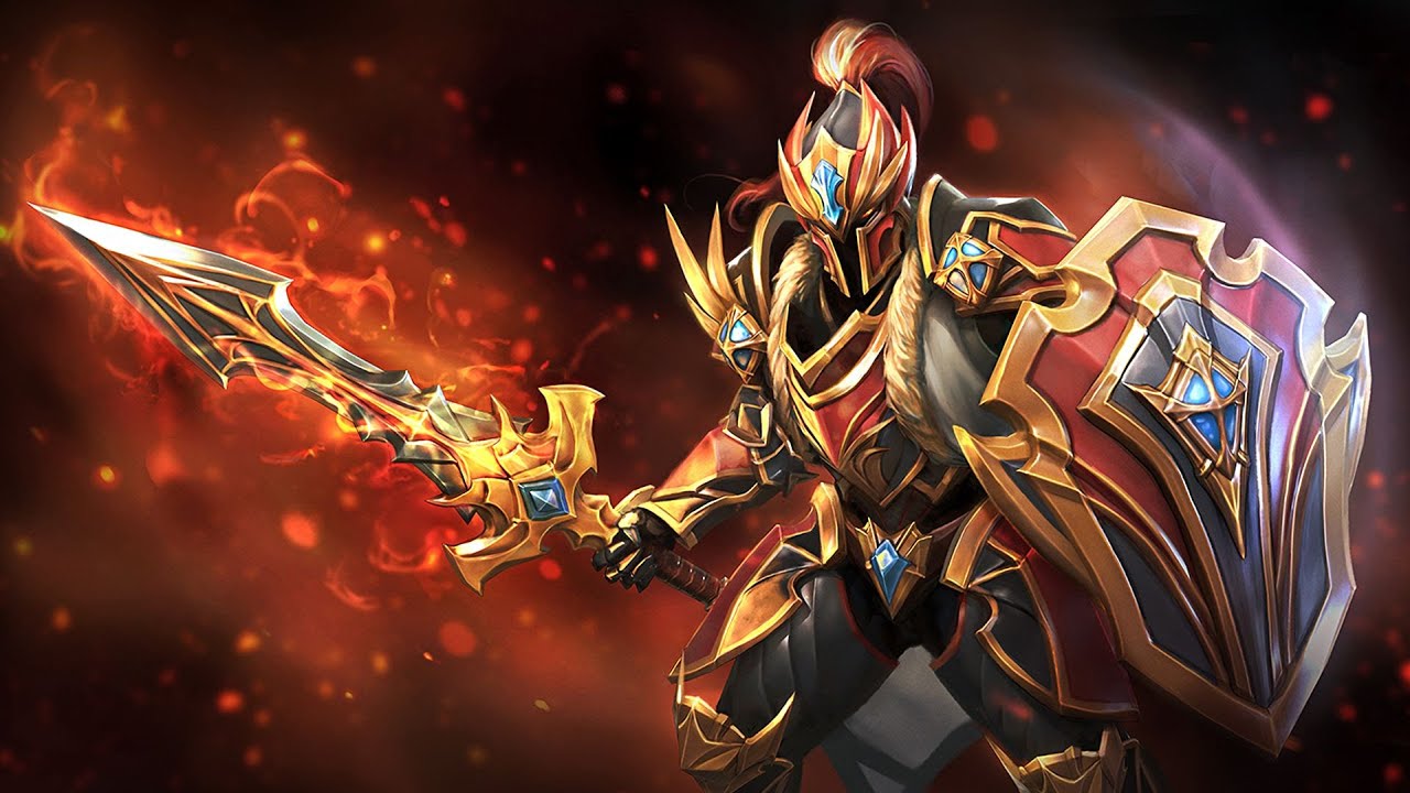 dota 2 squirrel world rpg ( dragon knight solo impossible )