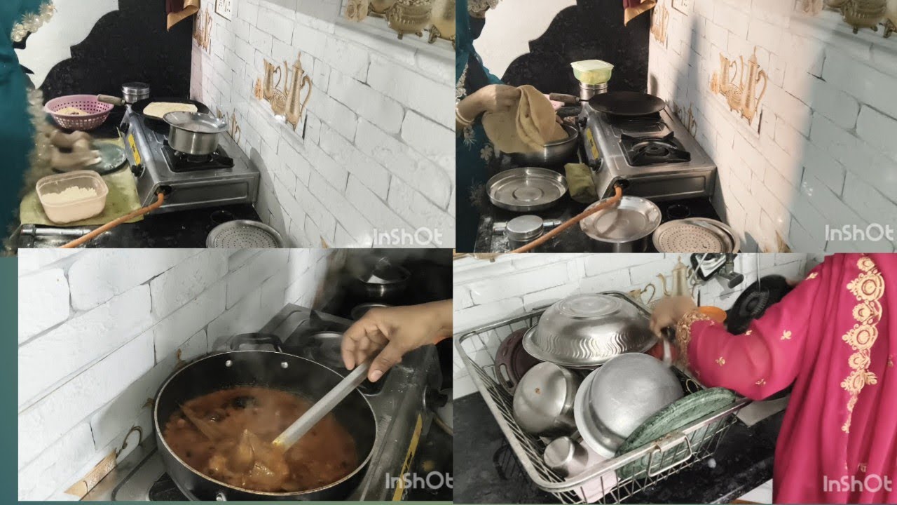कलेजी की रेसिपी 🍲और किचन के काम🧕💯