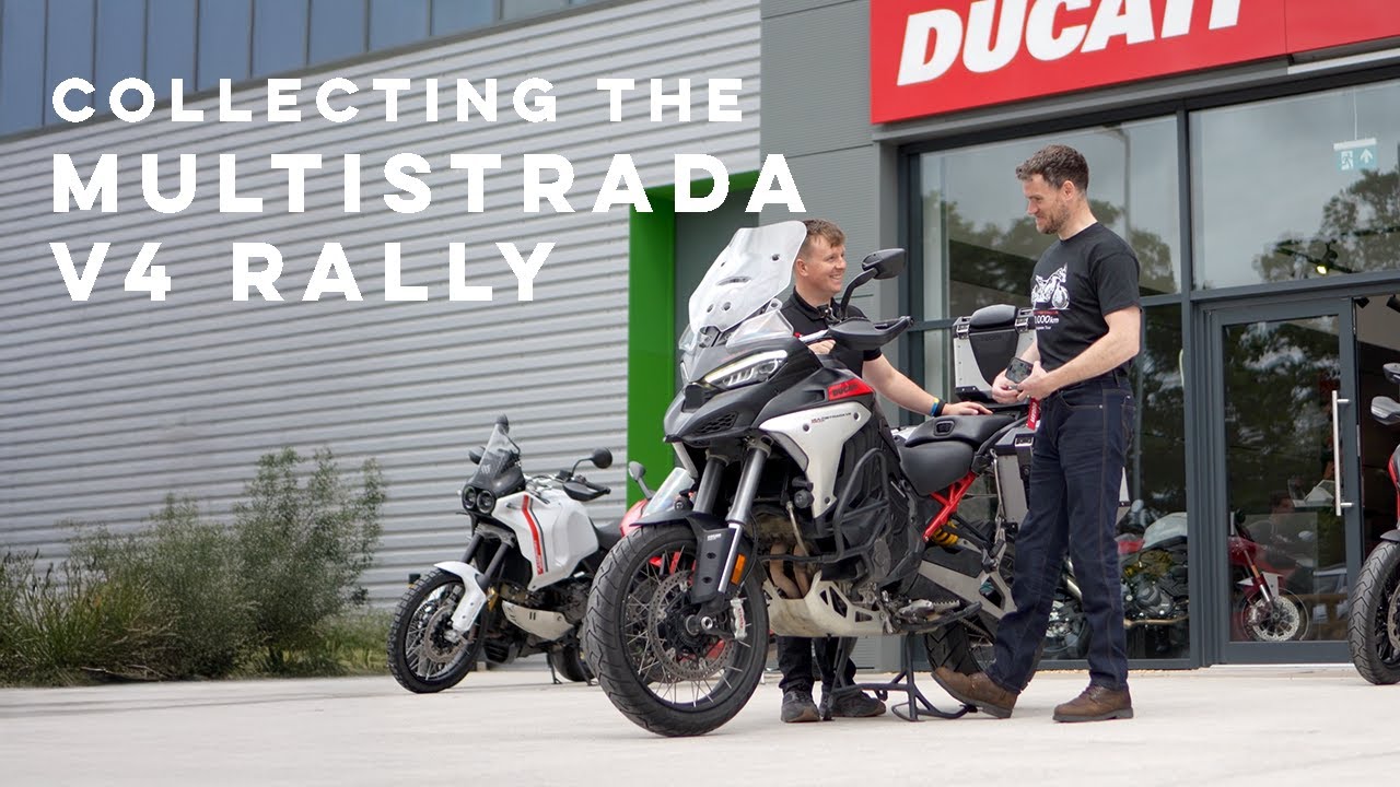 Collecting the V4 Rally - The Ducati Multistrada 60,000 KM Tour