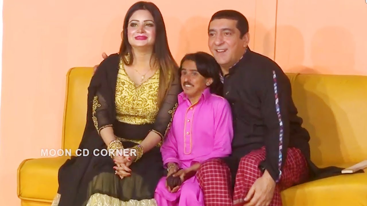 Zafri Khan with Wajiha Ali and Fahim Chutki | Comedy Clip | Stage Drama 2022 | Punjabi Stage Drama