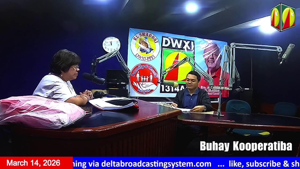 DWXI 1314 AM Live Streaming I Saturday (March 14, 2026) #buhaykooperatiba