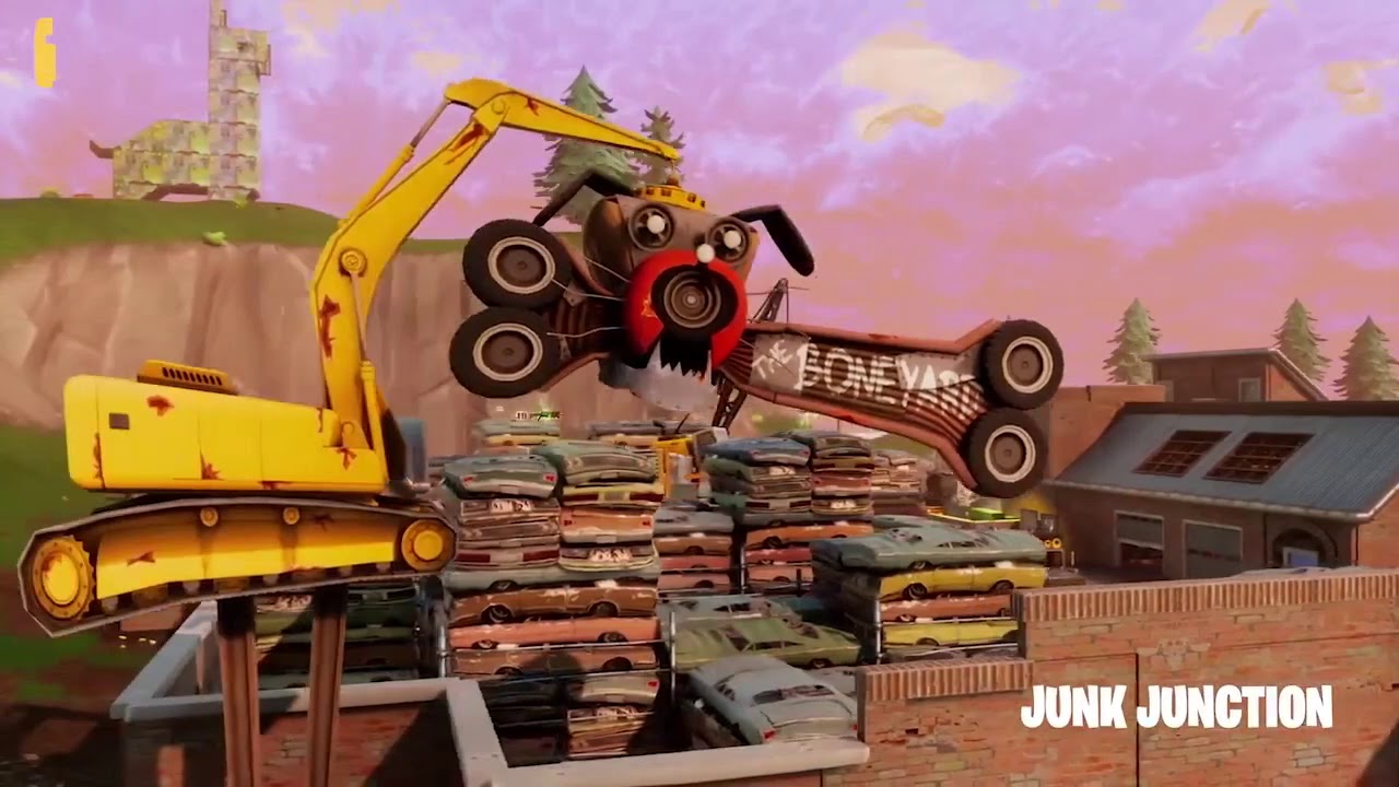 Fortnite's new map update comes tomorrow! :D