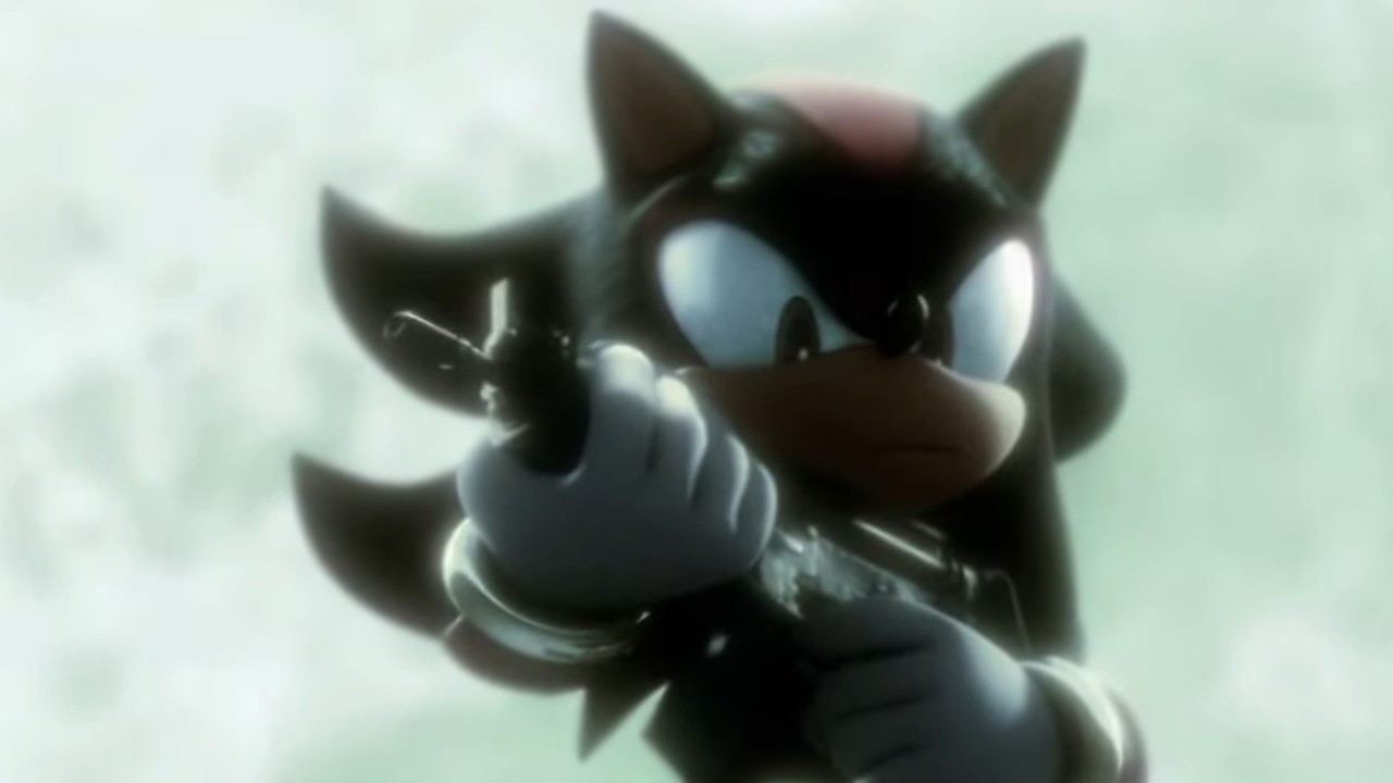 Shadow the Hedgehog has guns and swears in it