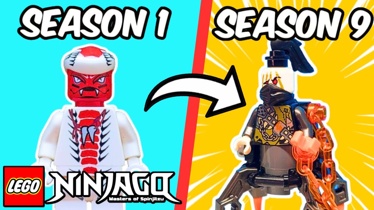 ХУДШАЯ минифигурка LEGO NINJAGO из каждого сезона...