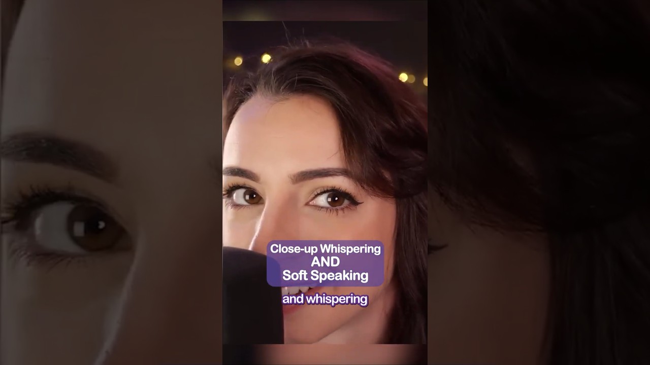 Does close whispering AND soft speaking work together? #shorts
