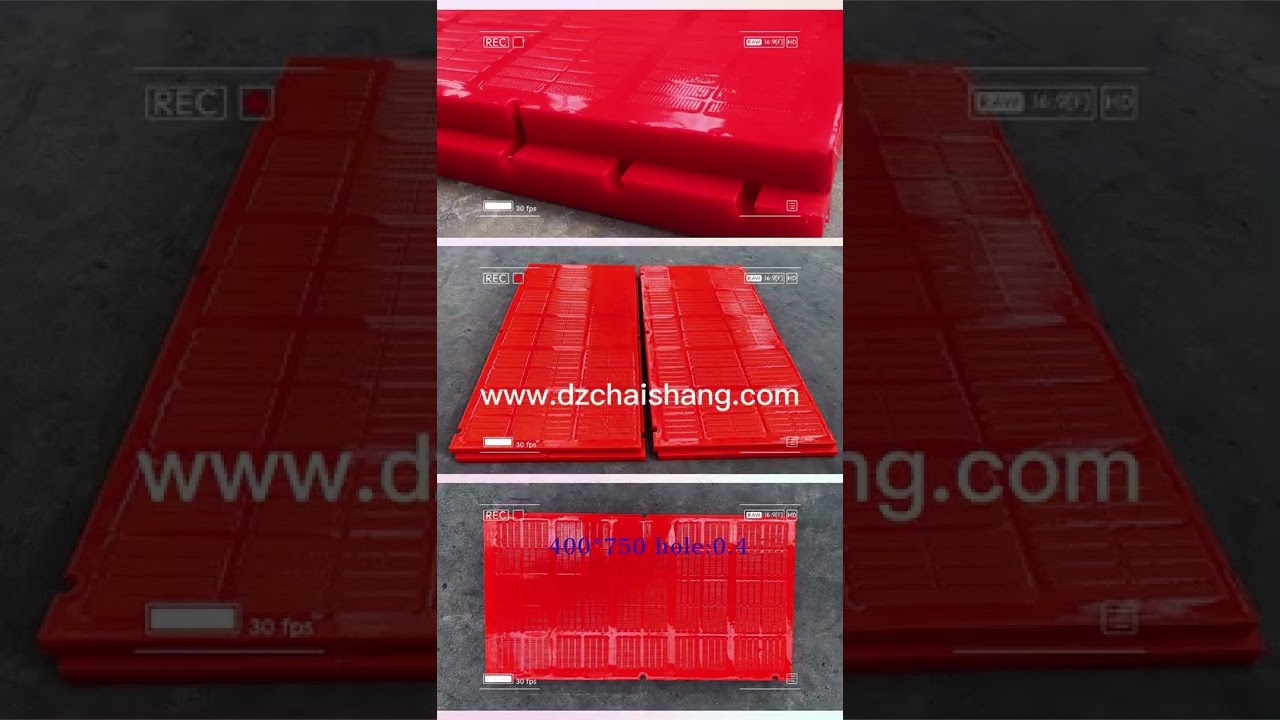 synthetic screen media, polyurethane screen mesh,mining sieve screen,modular design supplier