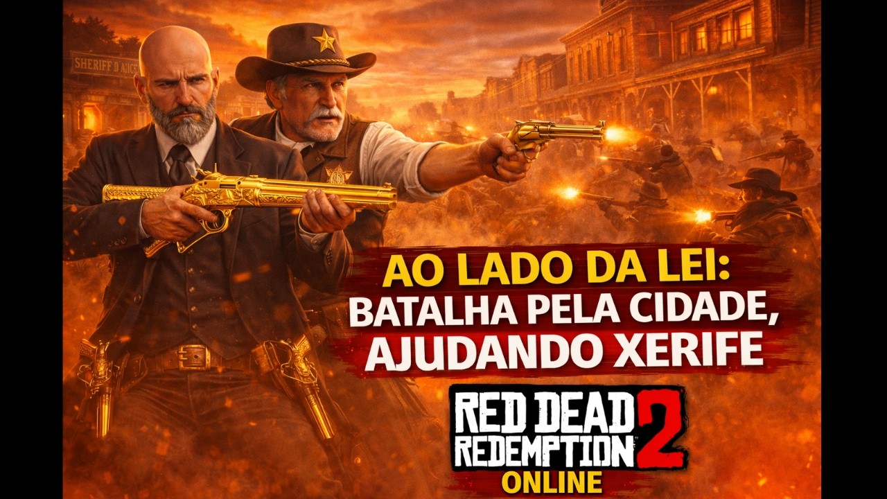 Ao lado da Lei: batalha pela cidade – RED DEAD REDEMPTION 2 – ONLINE