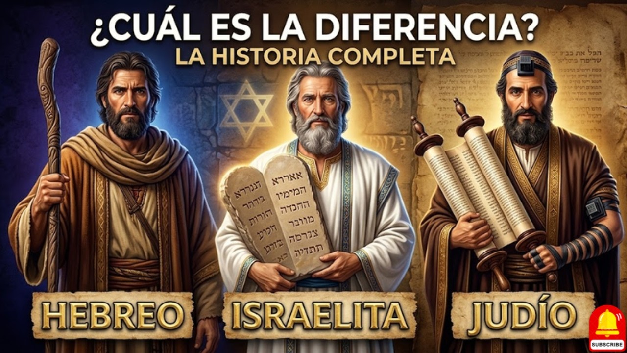 ¿Cuál es la Diferencia entre Hebreos, Israelitas y Judíos? Lo que la Biblia Realmente Dice