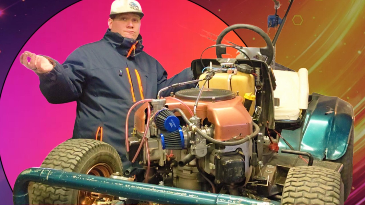 Broken Steering + Carb Tuning My Racing Lawn Mower