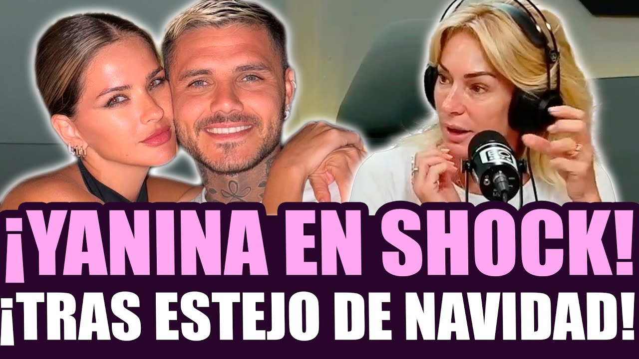 &iexcl;YANINA LATORRE REACCION&Oacute; A LOS FESTEJOS DE LOS FAMOSOS POR NAVIDAD!