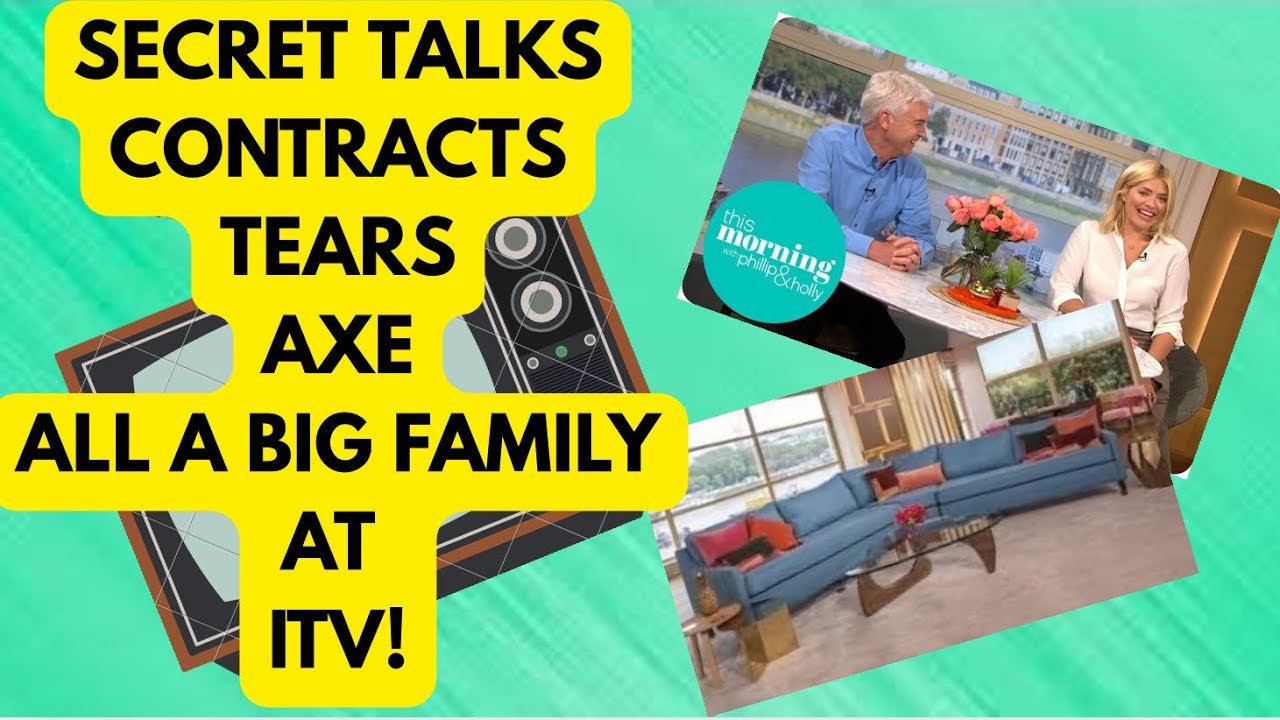 WE ARE FAMILY ….NOT QUITE AS SECRETS BREAK OUT AT ITV #daytime #FAMILY #celebrity 