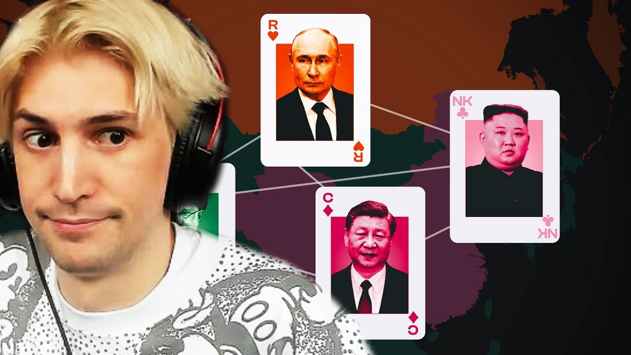 Почему Россия, Китай, Северная Корея и Иран объединяются | xQc Reacts