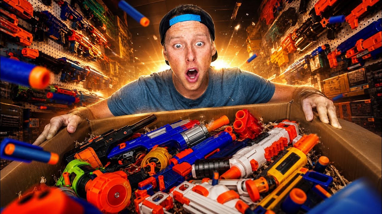 Обзор всех Nerf-бластеров: сборка лучших моментов V2