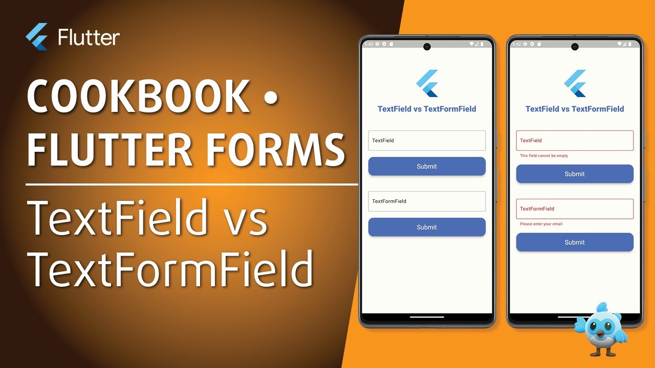 Building Flutter Forms | TextField vs TextFormField 🚀