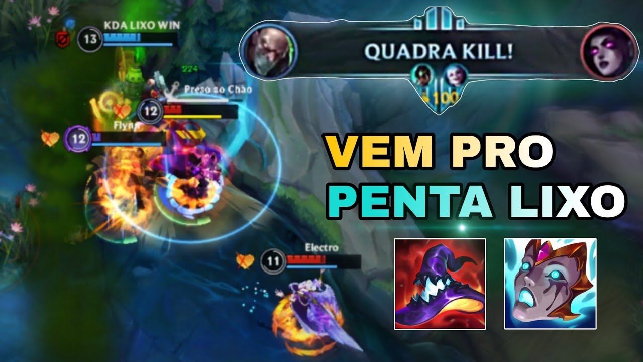 FIZ A BUILD DO SINGED FULL AP CHINÊS E ME SURPREENDI COM O DANO 😯 | WILD RIFT