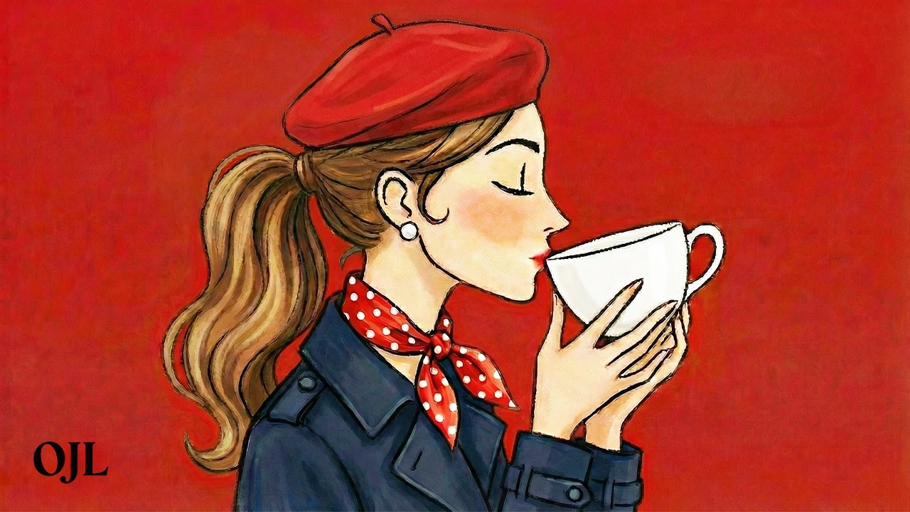 French Vintage Jazz — Cozy 1940s Café | Soft Female Vocal | Relaxing Background Music | BGM