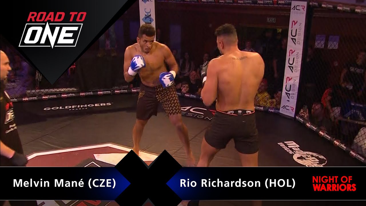 Night of Warriors 17: Road to ONE - Melvin Mané (CZE) vs. Rio Richardson (HOL)
