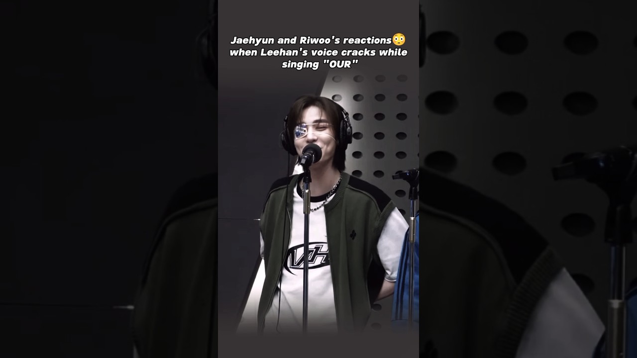 Leehan's voice cracks while singing!🤣 #boynextdoor #leehan #jaehyun #riwoo