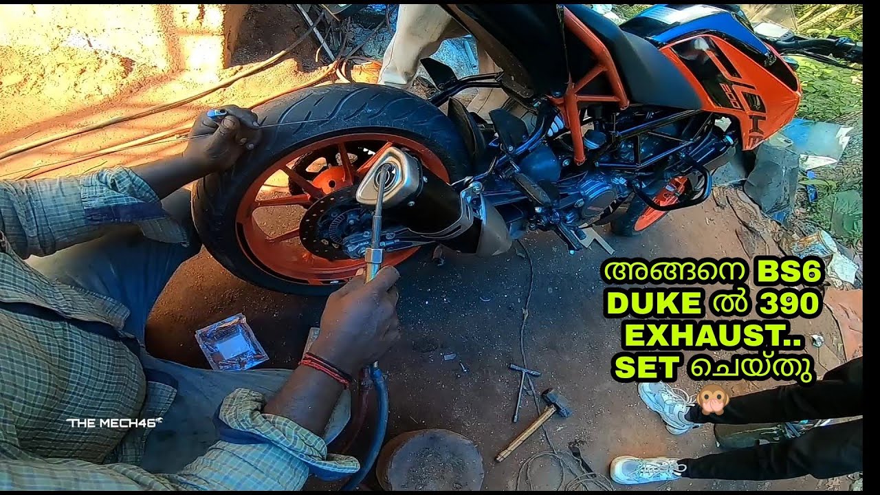 BS6 DUKE 200 ൽ SIDE EXHAUST സെറ്റ് ചെയ്തു ഗുയ്സ്‌ 😱