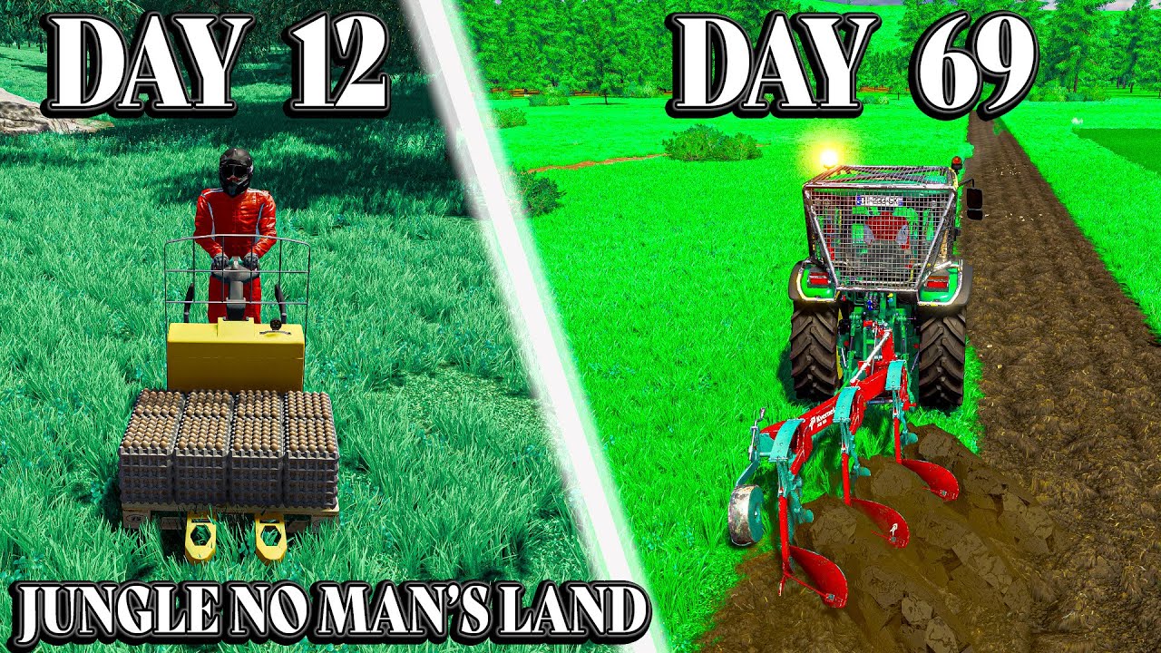 Cutting Down a Forest To EXPAND the Vineyard on Jungle No Man's Land